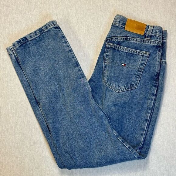 Vintage Y2K Tommy Hilfiger Mom Jeans Sz 8 Length 31 - Picture 1 of 10